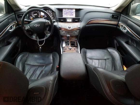 2012 Infiniti M37 with VIN JN1BY1ARXCM393669, listed as a Copart auction lot 79009254 with 158,001 mi miles and Clean Title. Bid and sale history available at carsss.com. Image 8.