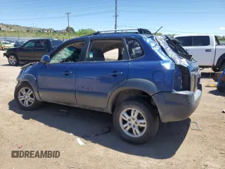 2006 Hyundai Tucson GLS with VIN KM8JN72D76U303031, listed as a Copart auction lot 53524894 with 0 mi miles and Salvage Title. Bid and sale history available at carsss.com. Image 2.