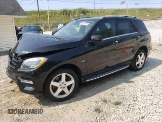 2012 Mercedes-Benz M 550 with VIN 4JGDA7DB4CA093487, listed as a Copart auction lot 68401584 with 70,582 mi miles and Salvage title. Bid and sale history available at DreamBid. Image 1.