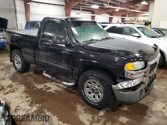 2006 GMC Sierra 1500 with VIN 3GTEK14X16G217462, listed as a Copart auction lot 43579835 with 238,780 mi miles and Clean Title. Bid and sale history available at DreamBid. Image 4.