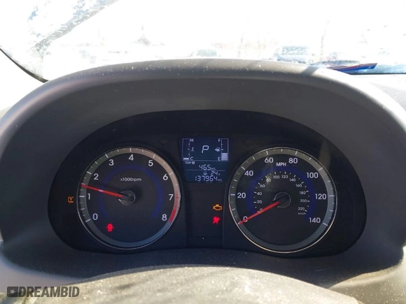 2017 Hyundai Accent Value Edition with VIN KMHCT4AE0HU356793, listed as a IAAI auction lot 41624409 with 137,964 mi miles. Bid and sale history available at carsss.com. Image 13.