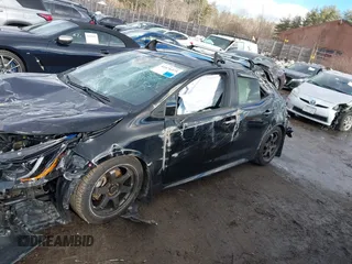 2021 Toyota Corolla Hatchback SE with VIN JTNB4MBE0M3138036, listed as a IAAI auction lot 41476375 with 1 mi miles. Bid and sale history available at carsss.com. Image 14.