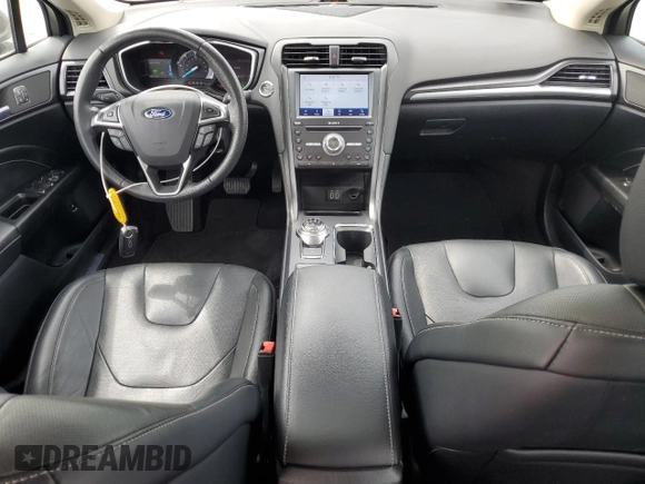 2020 Ford Fusion Titanium with VIN 3FA6P0SU4LR132467, listed as a Copart auction lot 58848425 with 39,823 mi miles and Salvage title. Bid and sale history available at DreamBid. Image 8.