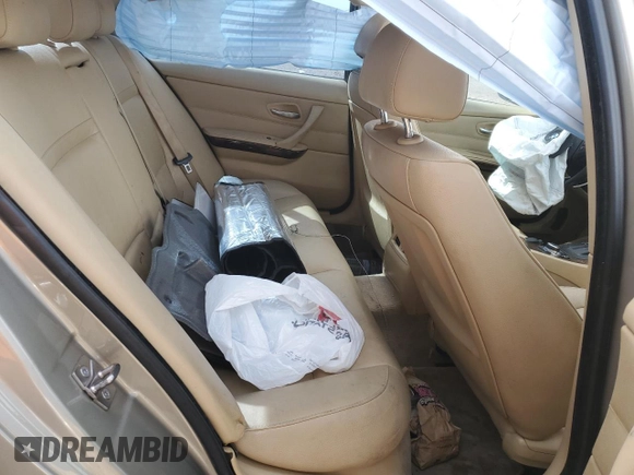 2010 BMW 3 Series 328i with VIN WBAPH5G53ANM35022, listed as a Copart auction lot 49615925 with Not Provided miles and Salvage Title. Bid and sale history available at DreamBid. Image 10.