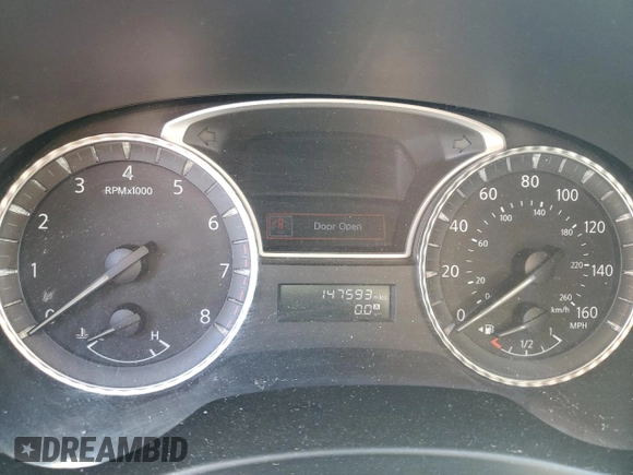 2013 Infiniti JX35 with VIN 5N1AL0MM4DC324836, listed as a Copart auction lot 63894154 with 147,593 mi miles and Salvage Title. Bid and sale history available at carsss.com. Image 9.