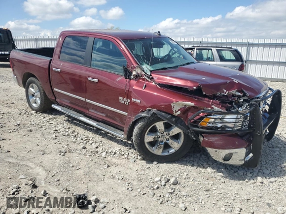 2018 Ram 1500 Big Horn with VIN 3C6RR7LT1JG146228, listed as a Copart auction lot 56650905 with 113,100 mi miles and Non repairable. Bid and sale history available at DreamBid. Image 4.