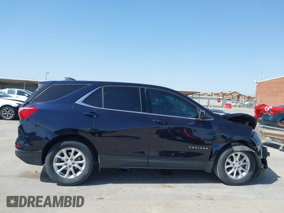 2020 Chevrolet Equinox LT with VIN 3GNAXKEV0LS583500, listed as a IAAI auction lot 41780273 with 98,024 mi miles. Bid and sale history available at carsss.com. Image 14.
