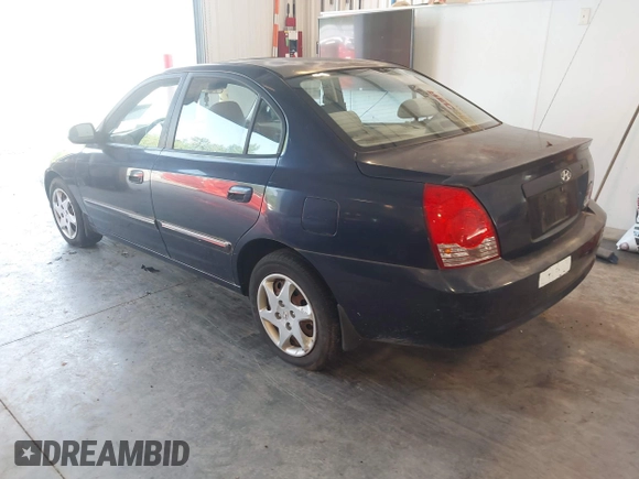 2006 Hyundai Elantra GLS with VIN KMHDN46DX6U235040, listed as a IAAI auction lot 42577175 with 111,754 mi miles and . Bid and sale history available at DreamBid. Image 3.