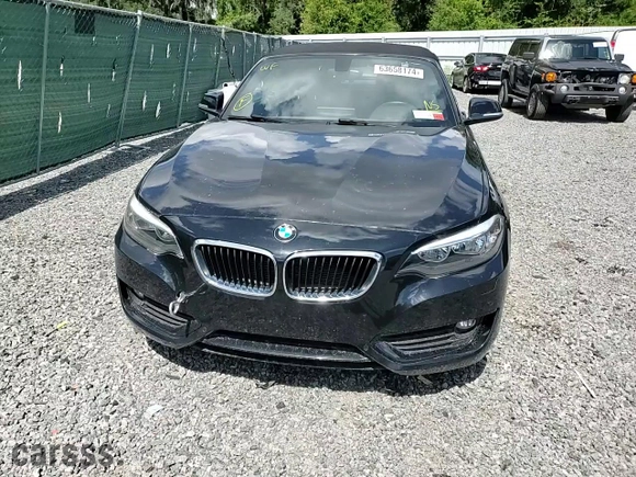 2015 BMW 2 Series 228i xDrive with VIN WBA1K7C51FV472540, listed as a Copart auction lot 63658174 with 119,567 mi miles and Salvage Title. Bid and sale history available at carsss.com. Image 11.