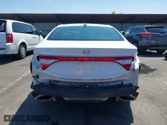 2013 Hyundai Azera with VIN KMHFG4JG5DA267347, listed as a IAAI auction lot 42580501 with 111,975 mi miles and . Bid and sale history available at DreamBid. Image 17.