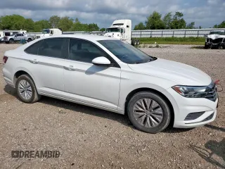 2019 Volkswagen Jetta S with VIN 3VWC57BUXKM005033, listed as a Copart auction lot 57458485 with 88,454 mi miles and Salvage title. Bid and sale history available at DreamBid. Image 4.