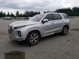 2022 Hyundai Palisade Limited with VIN KM8R54HE1NU406526, listed as a Copart auction lot 61026945 with 52,583 mi miles and Salvage title. Bid and sale history available at DreamBid. Image 1.