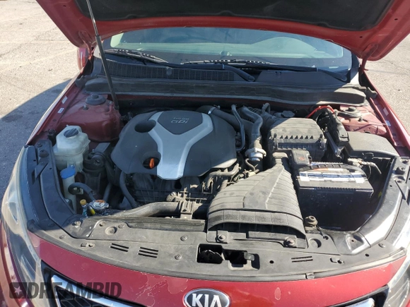 2013 Kia Optima SX with VIN 5XXGR4A62DG174106, listed as a Copart auction lot 76417894 with 92,587 mi miles and Salvage Title. Bid and sale history available at carsss.com. Image 13.