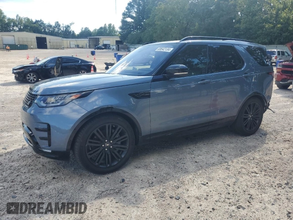 2019 Land Rover Discovery HSE with VIN SALRR2RV9K2401733, listed as a Copart auction lot 69642134 with 58,255 mi miles and Salvage Title. Bid and sale history available at carsss.com. Image 1.