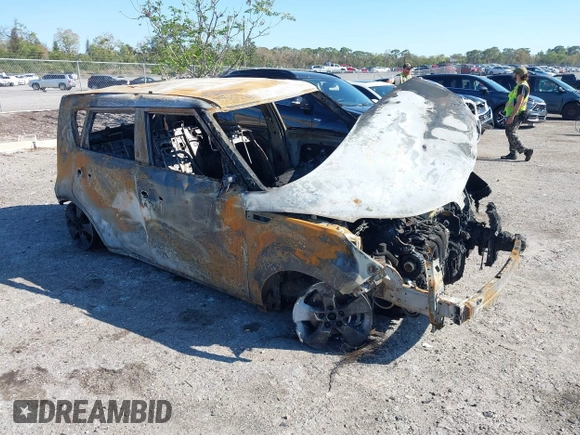 2017 Kia Soul with VIN KNDJN2A26H7488973, listed as a IAAI auction lot 41780537 with 1 mi miles. Bid and sale history available at carsss.com. Image 1.