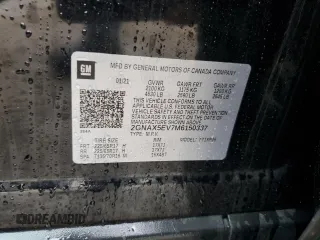 2021 Chevrolet Equinox LS with VIN 2GNAX5EV7M6150337, listed as a Copart auction lot 57789575 with 79,739 mi miles and Salvage title. Bid and sale history available at DreamBid. Image 13.