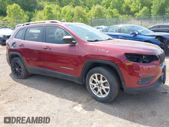 2019 Jeep Cherokee Latitude Plus z VIN 1C4PJLLB1KD220432, wystawiony jako IAAI lot #42395512 z przebiegiem 120 011 mil mil oraz . Historia ofert i sprzedaży dostępna na DreamBid. Obrazek 1.