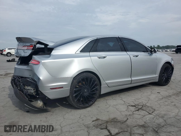 2017 Lincoln MKZ Premiere with VIN 3LN6L5A95HR665088, listed as a Copart auction lot 57524935 with 59,399 mi miles and Salvage title. Bid and sale history available at DreamBid. Image 3.