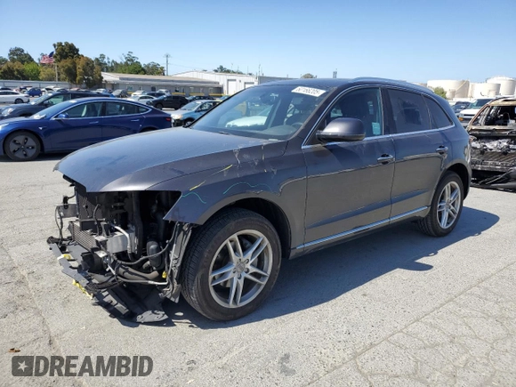 2016 Audi Q5 Premium Plus with VIN WA1L2AFP2GA005667, listed as a Copart auction lot 60166205 with 67,295 mi miles and Salvage title. Bid and sale history available at DreamBid. Image 1.