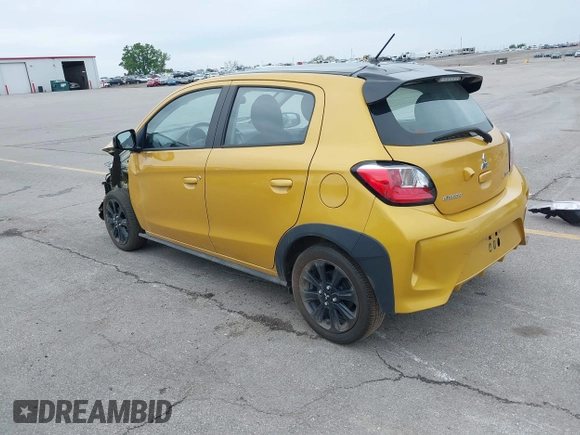 2023 Mitsubishi Mirage Black Edition с VIN ML32AWHJ0PH001038, выставлен на аукционе IAAI как лот 42364804 с пробегом 25 165 миль миль и . История ставок и продаж доступна на DreamBid. Изображение 3.