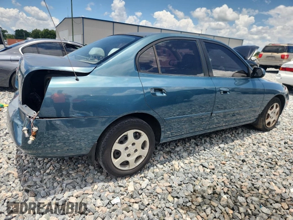 2001 Hyundai Elantra GLS z VIN KMHDN45D61U132398, wystawiony jako Copart lot #61164165 z przebiegiem 162 729 mil mil oraz Szkoda całkowita • Salvage title. Historia ofert i sprzedaży dostępna na DreamBid. Obrazek 3.