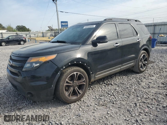 2013 Ford Explorer Sport z VIN 1FM5K8GT5DGB37118, wystawiony jako Copart lot #50550695 z przebiegiem 180 572 mil mil oraz Szkody całkowita. Historia ofert i sprzedaży dostępna na DreamBid. Obrazek 1.