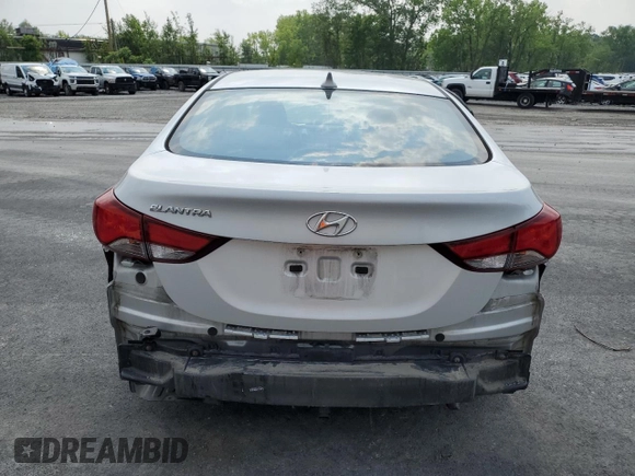 2016 Hyundai Elantra SE с VIN KMHDH4AE5GU502951, выставлен на аукционе Copart как лот 60399795 с пробегом 83 080 миль миль и Списание • Salvage title. История ставок и продаж доступна на DreamBid. Изображение 6.