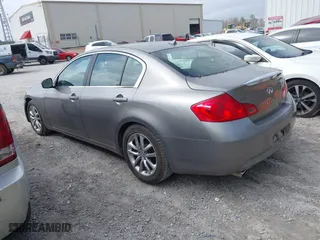 2009 Infiniti G37 Sedan Journey with VIN JNKCV61E69M303526, listed as a IAAI auction lot 41556098 with 270,589 mi miles. Bid and sale history available at carsss.com. Image 3.