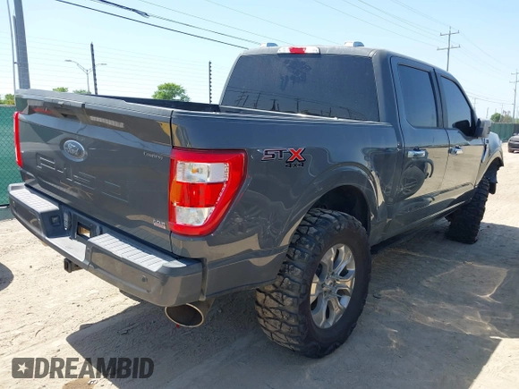 2021 Ford F-150 XL z VIN 1FTFW1E59MFA21578, wystawiony jako IAAI lot #42007968 z przebiegiem 74 025 mil mil oraz . Historia ofert i sprzedaży dostępna na DreamBid. Obrazek 4.