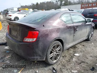 2012 Scion tC with VIN JTKJF5C74C3042384, listed as a IAAI auction lot 41783886 with 259,618 mi miles. Bid and sale history available at carsss.com. Image 4.