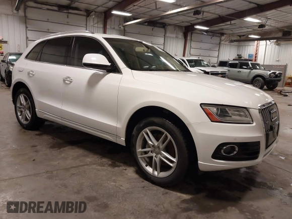 2017 Audi Q5 Premium Plus with VIN WA1L2AFP2HA093928, listed as a IAAI auction lot 42407237 with 117,137 mi miles and . Bid and sale history available at DreamBid. Image 1.
