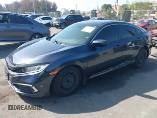 2019 Honda Civic Sedan LX with VIN 2HGFC2F66KH564003, listed as a IAAI auction lot 41675239 with 43,947 mi miles. Bid and sale history available at carsss.com. Image 17.