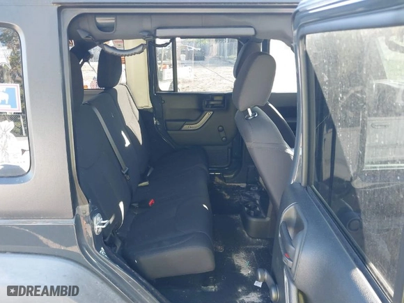 2018 Jeep Wrangler JK Unlimited Sport S with VIN 1C4BJWDG3JL859373, listed as a IAAI auction lot 41599576 with 95,503 mi miles. Bid and sale history available at carsss.com. Image 8.