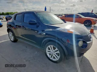 2012 Nissan Juke SV with VIN JN8AF5MR4CT109819, listed as a Copart auction lot 62110905 with 318,097 mi miles and Salvage title. Bid and sale history available at DreamBid. Image 4.