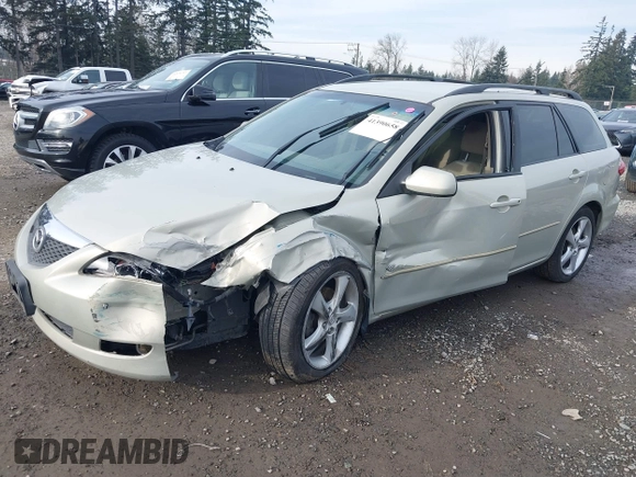 2005 Mazda 6 Sport S with VIN 1YVHP82D855M38086, listed as a IAAI auction lot 41390658 with 95,297 mi miles and . Bid and sale history available at DreamBid. Image 17.