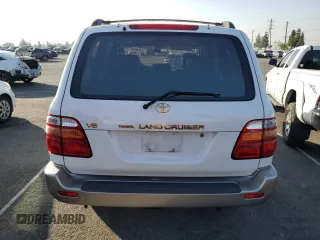2002 Toyota Land Cruiser with VIN JTEHT05J022020635, listed as a Copart auction lot 80284764 with 0 mi miles and Salvage Title. Bid and sale history available at carsss.com. Image 6.