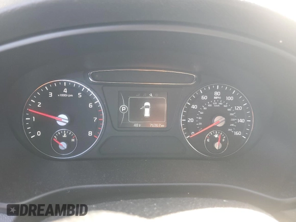 2018 Kia Sorento LX with VIN 5XYPGDA38JG431868, listed as a Copart auction lot 42748915 with 76,367 mi miles and Salvage Title. Bid and sale history available at carsss.com. Image 9.