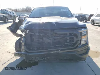 2023 Ford F-150 XL with VIN 1FTMF1C5XPKF48986, listed as a Copart auction lot 88683405 with 23,526 mi miles and Salvage Title. Bid and sale history available at carsss.com. Image 5.