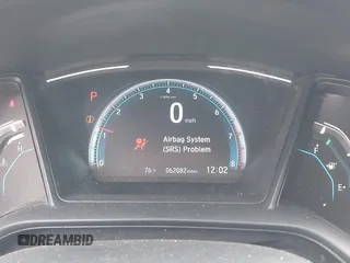 2020 Honda Civic LX z VIN 2HGFC2F60LH596396, wystawiony jako IAAI lot #42354812 z przebiegiem 62 082 mil mil oraz . Historia ofert i sprzedaży dostępna na DreamBid. Obrazek 15.