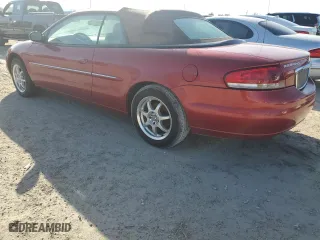 2002 Chrysler Sebring LXi with VIN 1C3EL55RX2N113451, listed as a Copart auction lot 78604004 with 0 mi miles and Salvage Title. Bid and sale history available at carsss.com. Image 2.