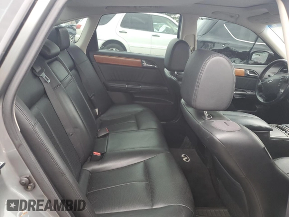 2006 Infiniti M with VIN JNKAY01E36M110502, listed as a Copart auction lot 69718584 with 125,044 mi miles and Salvage Title. Bid and sale history available at DreamBid. Image 10.
