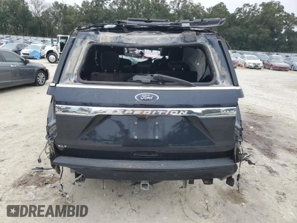 2021 Ford Expedition Max XLT with VIN 1FMJK1HT1MEA40644, listed as a Copart auction lot 87728085 with 96,135 mi miles and Non repairable. Bid and sale history available at DreamBid. Image 6.