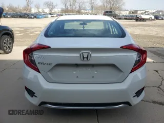 2019 Honda Civic LX with VIN 2HGFC2F61KH602592, listed as a Copart auction lot 49295655 with 96,526 mi miles and Salvage Title. Bid and sale history available at DreamBid. Image 6.