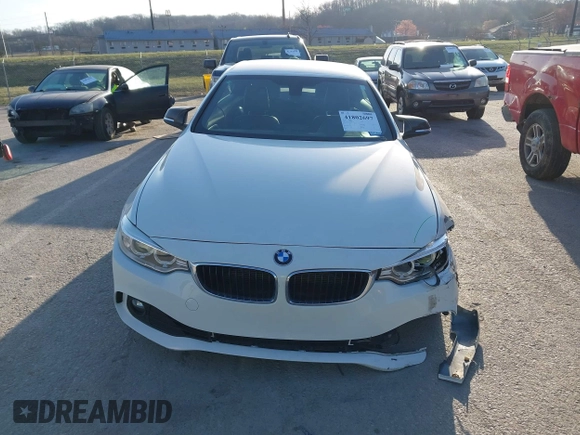 2015 BMW 4 Series 428i xDrive with VIN WBA3T1C51FP821140, listed as a IAAI auction lot 41802697 with 95,232 mi miles and . Bid and sale history available at carsss.com. Image 12.