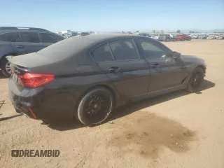2019 BMW 5 Series 530e xDrive with VIN WBAJB1C52KB376702, listed as a Copart auction lot 59770805 with 85,375 mi miles and Clean title. Bid and sale history available at DreamBid. Image 3.