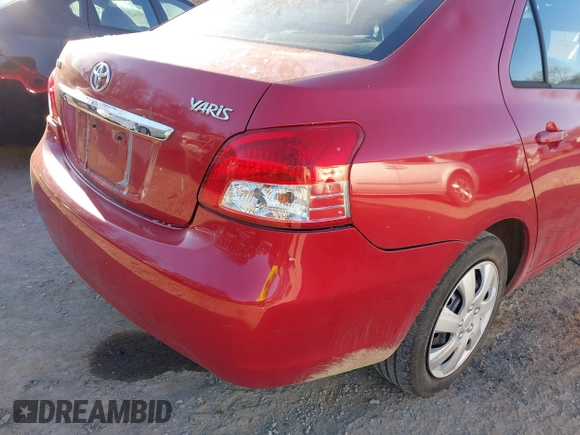 2010 Toyota Yaris with VIN JTDBT4K39A4070153, listed as a IAAI auction lot 41519671 with 169,090 mi miles and . Bid and sale history available at carsss.com. Image 13.