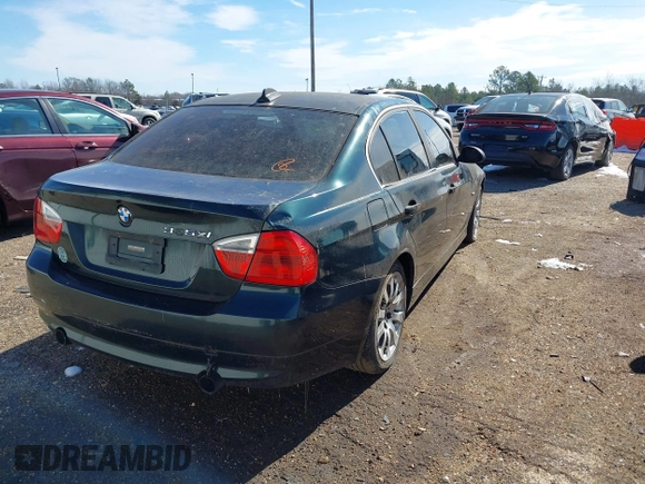 2008 BMW 3 Series 335xi with VIN WBAVD53508A284411, listed as a IAAI auction lot 41600291 with 159,853 mi miles. Bid and sale history available at carsss.com. Image 4.