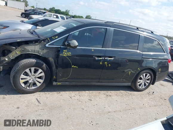 2015 Honda Odyssey EX-L with VIN 5FNRL5H68FB094983, listed as a IAAI auction lot 42031539 with 231,144 mi miles and . Bid and sale history available at DreamBid. Image 15.