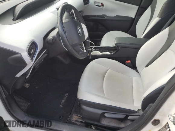 2016 Toyota Prius Four with VIN JTDKARFU2G3027374, listed as a Copart auction lot 51896125 with 128,734 mi miles and Salvage Title. Bid and sale history available at DreamBid. Image 7.