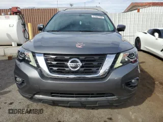 2018 Nissan Pathfinder SL with VIN 5N1DR2MN5JC670650, listed as a Copart auction lot 47557455 with 49,517 mi miles and Salvage Title. Bid and sale history available at carsss.com. Image 5.